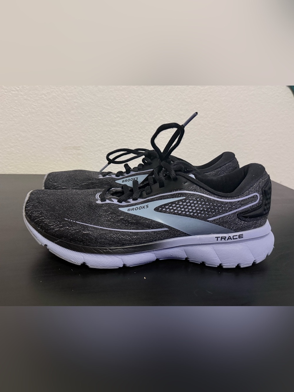 Brooks women’s Black and White Athletic Running Shoes